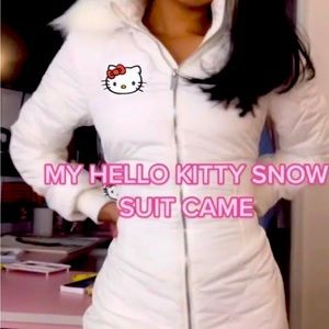 Hello Kitty Snow Suit